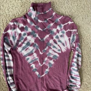 Free People tie dye top